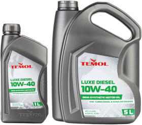 Моторна олива TEMOL Luxe Diesel 10W-40 напівсинтетична