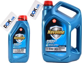 Моторное масло Texaco Havoline Energy 5W-30 синтетическое