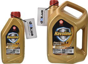 Моторна олива Texaco Havoline ProDS F 0W-30 синтетична