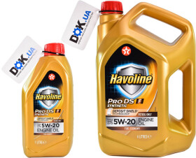 Моторное масло Texaco Havoline ProDS F 5W-20 синтетическое