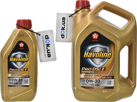 Моторна олива Texaco Havoline ProDS P 0W-30 синтетична