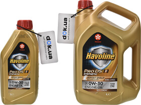 Моторное масло Texaco Havoline ProDS P 0W-30 синтетическое