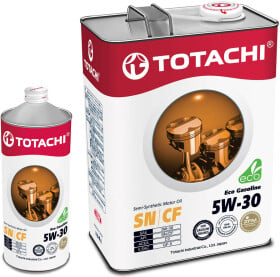 Моторна олива Totachi Eco Gasoline 5W-30 напівсинтетична