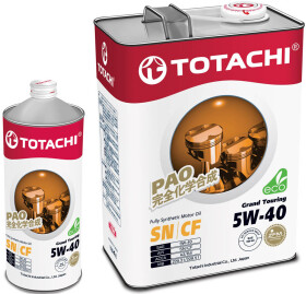 Моторна олива Totachi Grand Touring 5W-40 синтетична