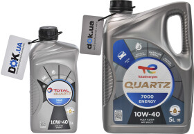Моторное масло Total Quartz 7000 Energy 10W-40 синтетическое