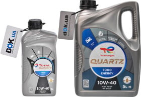 Моторное масло Total Quartz 7000 Energy 10W-40 синтетическое