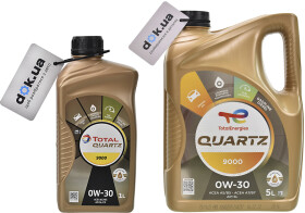 Моторна олива Total Quartz 9000 0W-30 синтетична
