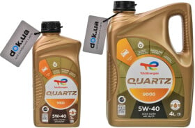 Моторное масло Total Quartz 9000 5W-40 синтетическое