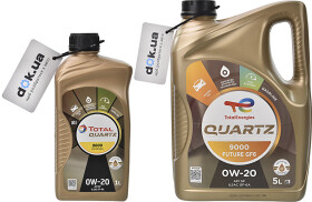 Моторна олива Total Quartz 9000 Future GF6 0W-20 синтетична