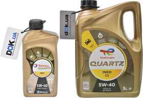 Моторное масло Total Quartz Ineo C3 5W-40 синтетическое