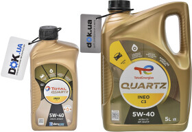 Моторна олива Total Quartz Ineo C3 5W-40 синтетична