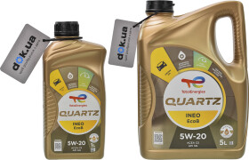 Моторна олива Total Quartz Ineo EcoB 5W-20 синтетична