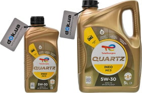 Моторное масло Total Quartz Ineo MC3 5W-30 синтетическое