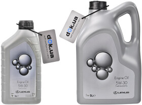 Моторное масло Toyota ENGINE OIL LEXUS 5W-30 синтетическое