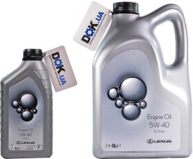 Моторное масло Toyota ENGINE OIL LEXUS 5W-40 синтетическое