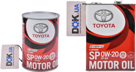Моторное масло Toyota SP 0W-20 синтетическое