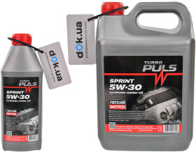 Моторное масло Turbo Puls Sprint 5W-30 синтетическое