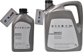 Моторное масло VAG Special G 5W-40 синтетическое