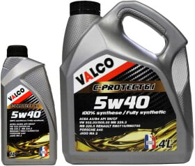 Моторное масло Valco C-PROTECT 6.1 5W-40 синтетическое