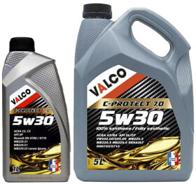Моторное масло Valco C-PROTECT 7.0 5W-30 синтетическое