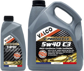 Моторное масло Valco E-PROTECT 1.3 5W-40 синтетическое