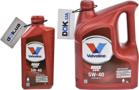 Моторна олива Valvoline MaxLife 5W-40 синтетична