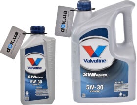 Моторное масло Valvoline SynPower XL-III C3 5W-30 синтетическое