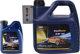 Моторна олива VatOil SynGold 0W-40 синтетична