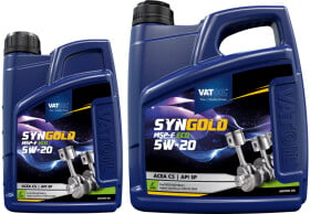 Моторное масло VatOil SynGold MSP-F ECO 5W-20 синтетическое