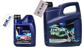 Моторное масло VatOil SynTech LL-X 5W-50 синтетическое