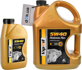 Моторное масло VIPOIL Premium Plus 5W-40 синтетическое