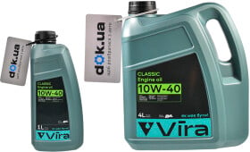 Моторное масло VIRA Classic 10W-40 полусинтетическое