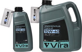 Моторна олива VIRA Semisynth Plus 10W-40 напівсинтетична