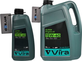 Моторна олива VIRA Super 15W-40 мінеральна