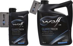Моторное масло Wolf Guardtech B4 10W-40 полусинтетическое