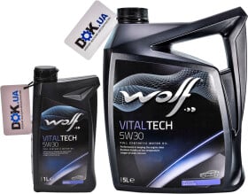 Моторна олива Wolf Vitaltech 5W-30 синтетична