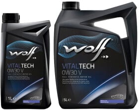 Моторное масло Wolf Vitaltech V 0W-30 синтетическое
