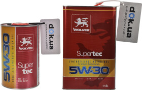 Моторна олива Wolver SuperTec 5W-30 синтетична
