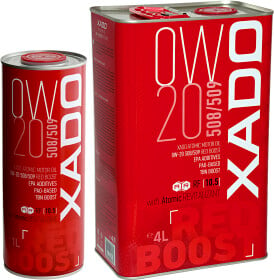 Моторна олива Xado Atomic Oil 508/509 RED BOOST 0W-20 синтетична