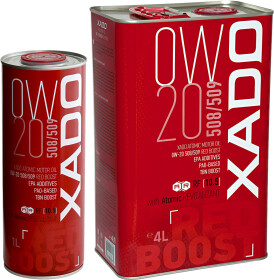 Моторное масло Xado Atomic Oil 508/509 RED BOOST 0W-20 синтетическое