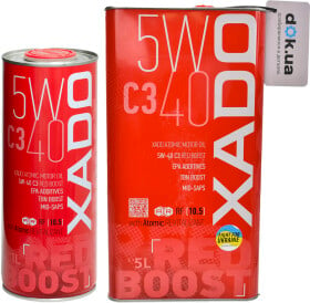 Моторна олива Xado Atomic Oil C3 RED BOOST 5W-40 синтетична