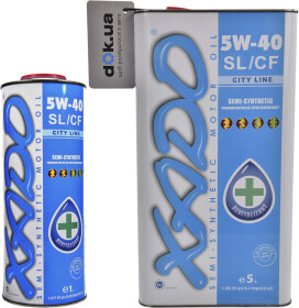 Моторное масло Xado Atomic Oil SL/CF City Line 5W-40 полусинтетическое
