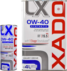 Моторное масло Xado Luxury Drive 0W-40 синтетическое