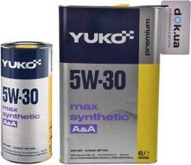 Моторна олива Yuko Max Synthetic 5W-30 синтетична