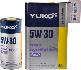 Моторное масло Yuko Max Synthetic 5W-30 синтетическое