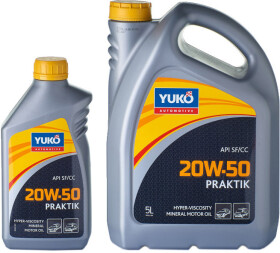 Моторное масло Yuko Praktik 20W-50 минеральное