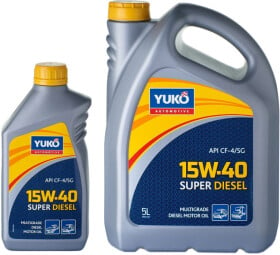 Моторное масло Yuko Super Diesel 15W-40 минеральное