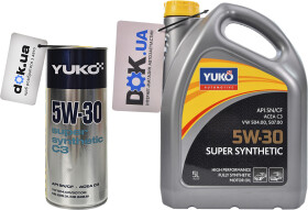 Моторное масло Yuko Super Synthetic C3 5W-30 синтетическое