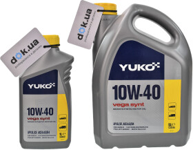 Моторное масло Yuko Vega Synt 10W-40 полусинтетическое
