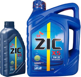 Моторное масло ZIC X5 Diesel 5W-30 полусинтетическое